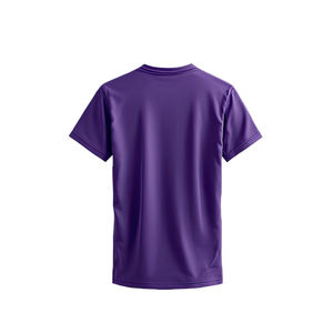 Ropa de verano Color sólido Casual manga corta hombres DTG estampado camiseta diseño único hecho a medida hombres camiseta - Product Image 3