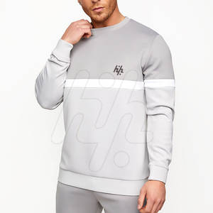 Conjunto de chándal de gimnasio de 2 piezas de talla grande para hombre con diseño personalizado de invierno, productos HUZAIFA transpirables de secado rápido - Product Image 2