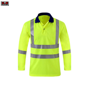 Latest Design Tow -Tone Working <b>Polo</b> <b>Shirts</b> Long Sleeve Men <b>Polo</b> <b>Shirts</b> Hi-<b>Vis</b> Reflective <b>Shirts</b> With for Men - Product Image 2