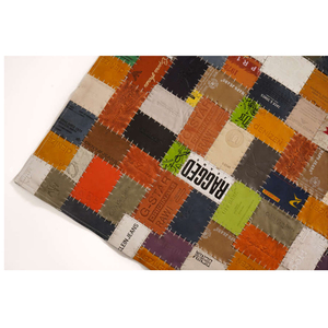 Nouveaux tapis de patch en cuir personnalisés à la mode élégants tapis faits à la main pour la décoration intérieure/extérieure de bureau à domicile - Product Image 4