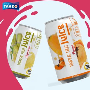 น้ำผลไม้ธรรมชาติ330มล. น้ำซุปข้นส้มมะม่วงสับปะรดรสแตงโมผลิตจากเวียดนาม - Product Image 2