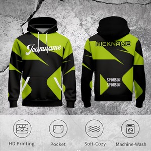 Sudadera con Capucha Deportiva Unisex Personalizada, Tendencia 2025, Cuello con Cordón, Logotipo con Texto, Impresión por Sublimación de Silicona, Talla XL - Product Image 6