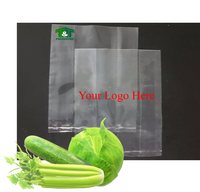 Top vente sacs transparents en LDPE sac plat transparent de la société vietnamienne emballage standard alimentaire en poly sac