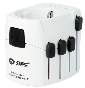 Adaptador de Viaje Universal Profesional para 120 Países (GSC 0203397) - Product Image 1