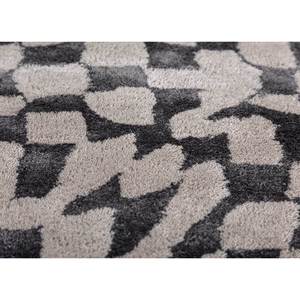 Linear Grey Black Geometric <b>Hand</b> <b>Tufted</b> Wool Viscose <b>Rugs</b> for Teenagers-for Home Living Room Hallway Rectangle Striped Carpet - Product Image 3