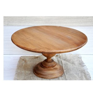 Support à gâteau en bois plateau décoratif pour fruits plateau à plusieurs niveaux décor ensemble pour dîner Table affichage tasse gâteau support mariage décoration plateau - Product Image 3