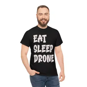 T-shirt Eat Sleep Drone pour homme - Product Image 1