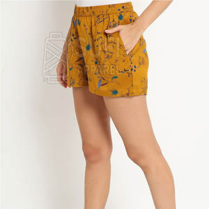 Shorts de bain respirants pour femmes avec taille haute, 100% coton, séchage rapide et écologiques - Product Image 5