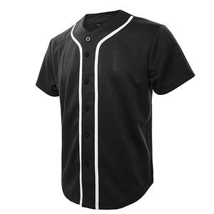Camiseta de béisbol personalizada, uniforme duradero transpirable con estampado de nombre de equipo para torneos y práctica, camiseta de béisbol - Product Image 2