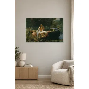 Fida Waterhouse La dame de Shalott sur un bateau, impression sur toile - Product Image 5