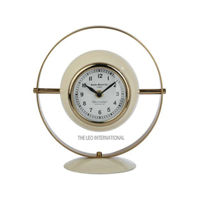 Reloj de metal en negro enmarcado estilo artístico para el hogar, dormitorio, sala de estar, mesa decorada a precio mayorista - Product Image 2