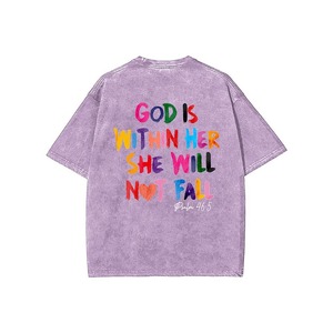 เสื้อยืดผู้ชายทรงครอปไซส์ใหญ่พิเศษทรงบ็อกซี่ของผู้ชาย - Product Image 3