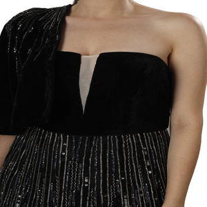 ชุดราตรีประดับลูกปัดระยิบระยับสำหรับผู้หญิงสุดหรู |   ชุดราตรีแบบผูกคอ ไร้แขน ยาวถึงพื้น สำหรับงานแต่งงาน งานกาล่า และผู้ซื้อส่งออก - Product Image 5