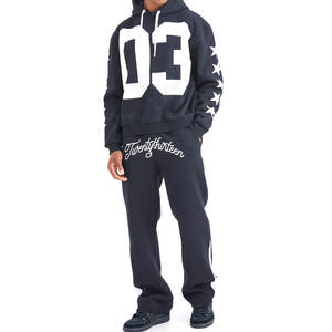 Vêtements de sport pour hommes, survêtement à manches longues, survêtement de grande taille, survêtement d'automne cool pour hommes, vêtements de sport - Product Image 1