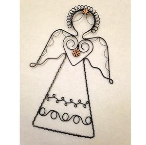 Juego de 2 Adornos Navideños Modernos de Hierro Forjado Hechos a Mano con Diseño Personalizado para Decoración Navideña del Hogar - Product Image 6