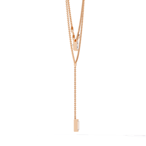 Lab-Grown Diamond 14K <b>Yellow</b> Gold Vintage IGI Certified Layered Necklaces Women's Fine <b>Jewellery</b> - Product Image 2