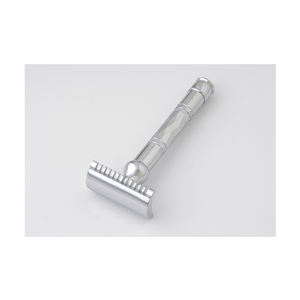 Maquinilla de afeitar de seguridad abierta torcida de la mejor calidad, mango de aluminio, maquinilla de afeitar clásica de oro rosa disponible a buen precio - Product Image 3