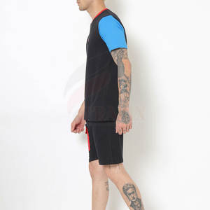 Nouvelle arrivée Ensemble short d'été décontracté pour hommes taille personnalisée Vêtements d'extérieur pour hommes du Pakistan - Product Image 2