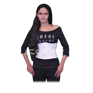 Short Torso Underbust Waist Training <b>Corset</b> Hourglass Body Shaper Steel Boned <b>White</b> Genuine / Faux Leather Waspie <b>Corset</b> - Product Image 1