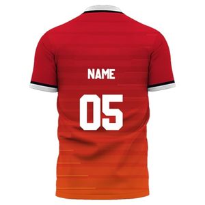 Logotipo personalizado de alta calidad, al por mayor uniforme de fútbol, uniforme de práctica de camiseta de fútbol personalizado, logotipo de número de nombre impreso para niños adultos - Product Image 2
