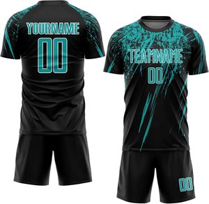 เสื้อยืดฟุตบอลสีเขียวสีขาวเสื้อยืดชุดฟุตบอลเสื้อทีมฟุตบอลเสื้อเจอร์ซีย์ฟุตบอล - Product Image 3