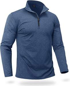 T-shirt pour hommes 100% coton fabriqué en usine Meilleure qualité Manches longues Nouvelle arrivée au prix de gros - Product Image 4