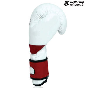 Logo personnalisé en cuir véritable de haute qualité vintage avec gants de boxe d'entraînement de taille 12OZ - Product Image 6