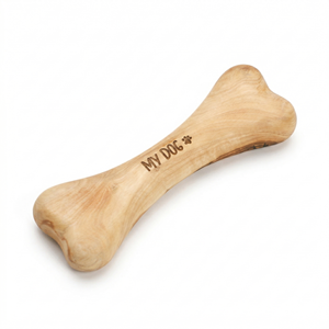 ArtisRaw - Juguetes Masticables de Madera para Perros, Modernos, Ecológicos, Antibacterianos, Impermeables, Hechos a Mano - Product Image 1