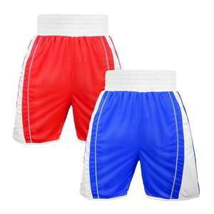 Quick Dry Customized Design Adjustable Fitness Gym Professional High Waist Breathable Polyester Boxing Trunks <b>Shorts</b> - Product Image 2