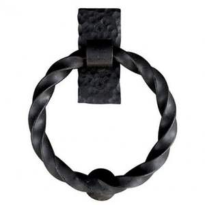 Glim Knock Poignée de porte décorative avec design moderne de luxe en forme de longe pour l'installation de vis d'entrée Décoration de porte de maison - Product Image 5