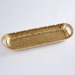 Design admirable, plateau de service alimentaire de forme personnalisée, plateau de service alimentaire en métal de qualité supérieure avec poignée à prix compétitif - Product Image 5