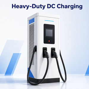 Chargeur rapide DC 150 kW pour véhicules électriques, pantographe CCS2, station de <span class=keywords><strong>recharge</strong></span> pour bus électriques, double connecteur OCPP pour terminaux de flotte de transport public - Product Image 2