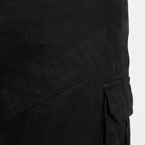 กางเกงคาร์โก้ผ้าฝ้ายผู้ชายไซส์ใหญ่พิเศษ รุ่นพรีเมียม ปี 2025 กางเกงลำลองแบบสั่งทำพิเศษ ตกแต่งกระดุม สายรูด ปรับแต่งสีได้ ขายส่ง - Product Image 5