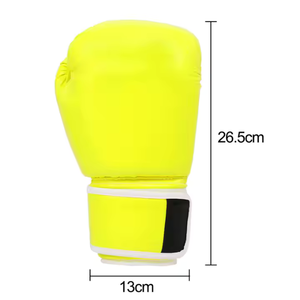 Gants de boxe professionnels personnalisés pour l'entraînement au MMA, lacés, en cuir antidérapant, gants de sparring avec logo personnalisé pour adultes - Product Image 5