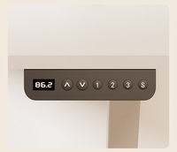 Meilleur prix Bureau debout pour ordinateur réglable en hauteur Table intelligente autonome ergonomique à commande électrique pour le bureau à domicile
