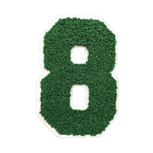 New Design Embroidery Chenille Patches Heat Transfer <b>Printed</b> <b>on</b> Your Clothing Hot Selling Chenille Embroidery Patches OEM - Product Image 1