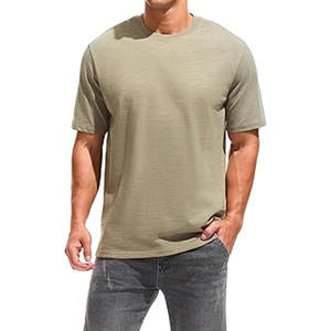 เสื้อยืด220gsm ผ้าคอตตอนแห้งเร็วสำหรับผู้ชายแฟชั่นฤดูร้อนสำหรับผู้ชายเสื้อยืดผ้า100% แห้งเร็วออกแบบได้ตามต้องการ - Product Image 3