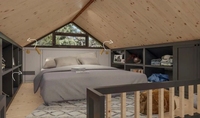 Maison en kit moderne et écologique en bois avec chambre, salle de bain et cuisine (468 pieds carrés) + LIVRAISON GRATUITE POUR TOUTES LES PERSONNES