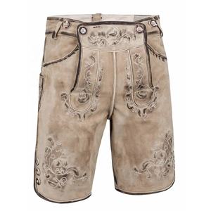 Bavarian Traditional Leather Pants with <b>Bib</b> Flatbed Pants Embroidered Low Cost Lowest Prices - Product Image 3