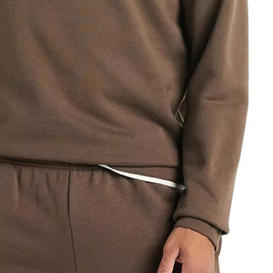 High Quality 100% Cotton <b>Men's</b> Sweatshirt New Design Round Neck Winter Wear with Embroidered Hoodies Plain Blank Sweatshirt - Product Image 6
