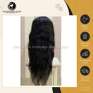 100% calidad confiable sin pegamento transparente Hd encaje completo brasileño encaje completo extensiones de cabello humano pelucas de India origen vendedor - Product Image 4