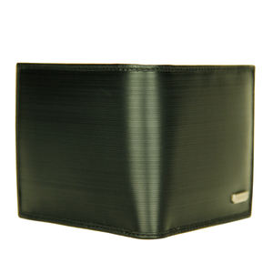 Cartera de piel auténtica para hombre, tecnología de bloqueo RFID, logotipo personalizado, venta al por mayor, corta, delgada, diseño elegante, cierre abierto - Product Image 4