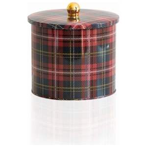 Ekose ที่เก็บอาหารลายสก๊อต3.5L Ø175x155มม. ที่จับกระป๋องโลหะทรงกลม - Product Image 1