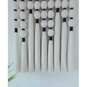 COLMENA Bohemian Macrame <b>Wall</b> Hanging Minimalist Tassel Pattern <b>Framed</b> Perfect Texture Blend for Restaurant Decor - Product Image 3