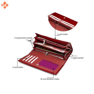 Sac à main pochette mode grande capacité pour femmes personnalisé avec fermeture à glissière à bas prix d'usine - Product Image 5