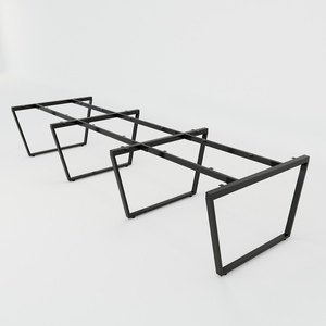 Minimalist Trapez 6-piece <b>Table</b> Base Set 360x120 cm Assembly Required-HCTC022 - Product Image 1