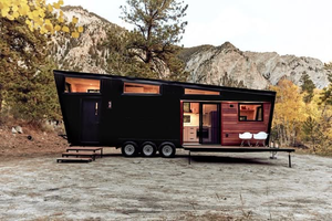 บ้านเคลื่อนที่ขนาดเล็ก Land Ark RV Draper 30 ฟุต พร้อมระเบียงขนาดใหญ่กลางแจ้ง ห้องนั่งเล่น ห้องพักแขก - Product Image 1
