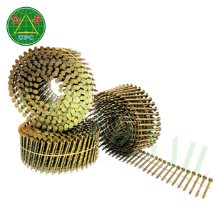 Clavos de bobina de vástago de tornillo 1-3/4 "x 0.086 9000 piezas para pistolas de clavos Instalación rápida, agarre fuerte hecho en la fábrica de Vietnam - Product Image 3