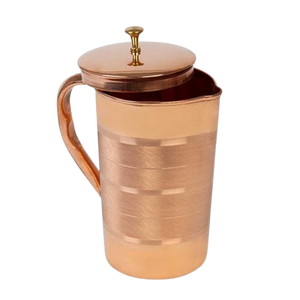 Jarra de Agua de Cobre Puro Hecha a Mano, Jarra de Cobre Ayurvédica Ecológica para Hidratación - Product Image 4