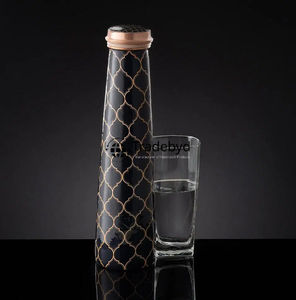 Botella de agua de cobre puro ligera, ancha y duradera, estilo de vida saludable, vasos de plástico, regalo perfecto de Tradebyd - Product Image 2